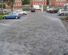 Firmenparkplatz Firmenparkplatz