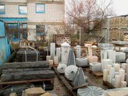 Materiallagerplatz Betonsteinwerk Feiter Linnich