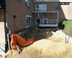 Projektbeispiel f&uuml;r den Bau eines Parkplatzes