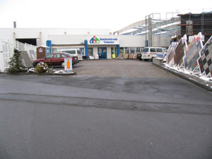 Parkplatz Baustoffhandlung vorher 2 Parkplatz Baustoffhandlung vorher 2