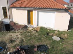 Garage am Haus