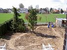 Gel�nde vor dem Teichselbstbau