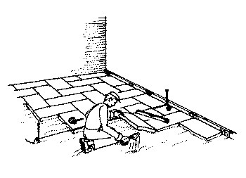 Verlegung von Pflasterplatten Verlegung von Pflasterplatten