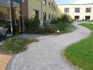 Weg entlang der Terrassen