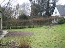 Rasenfl�che vor dem alten Poolhaus