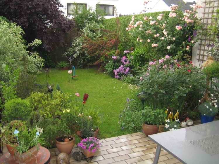 Reihenhausgarten gestaltung in bergheim bei köln Gestaltung eines garten