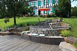 erh�hte Terrasse