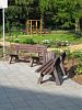 B�nke im Park