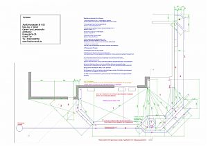 Ausführungsplan Terrasse