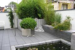 Moderne Gartenplanung