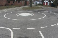 Kreisverkehr in der Grundschule
