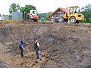 Bauleitung für die Becken-Gestaltung