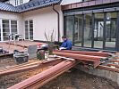 Bau Holzterrasse