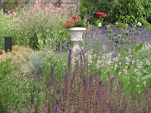 Bauerngarten mit Stauden