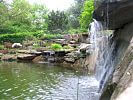 Wasserfall am Schwimmteich