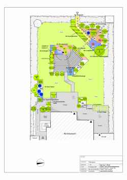 Plan für die Gartenbepflanzung