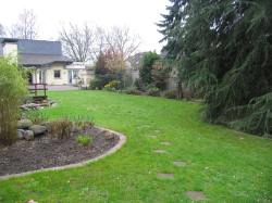 Garten vor der Umgestaltung, Blick zum Wohnhaus